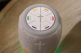 Selecting one of My Mood Bible™ many mood settings