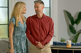 Couple feeling uplifted by My Mood Bible™